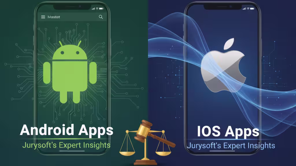 Discover Jurysoft’s expert insights on Android vs iOS app development for businesses in Bangalore.
