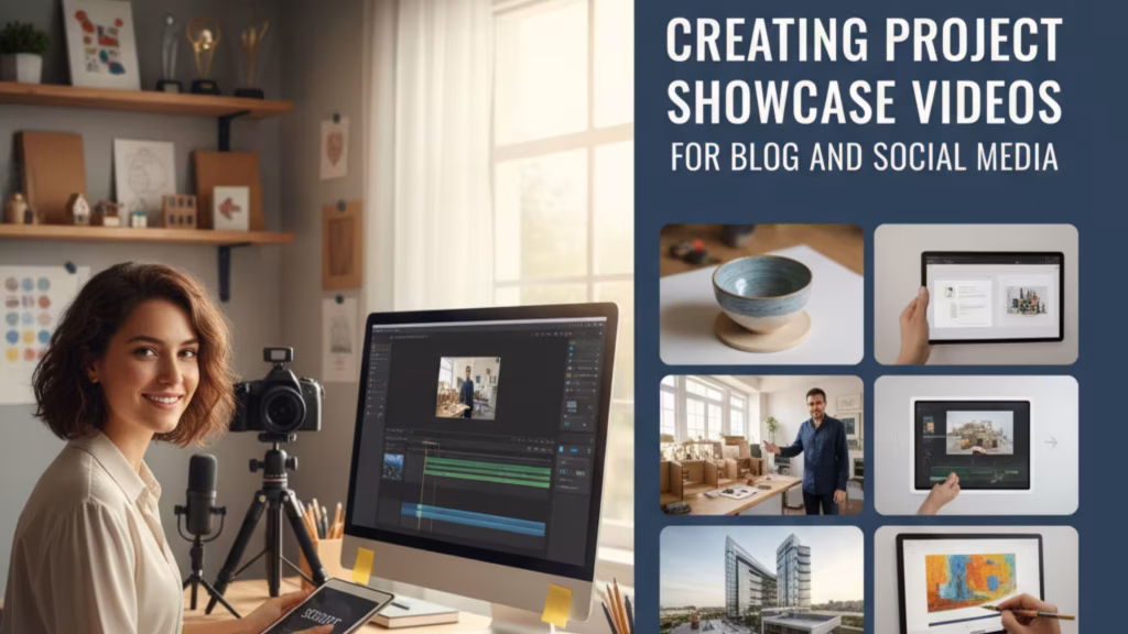 Creating Project Showcase Videos for Blog and Social Media