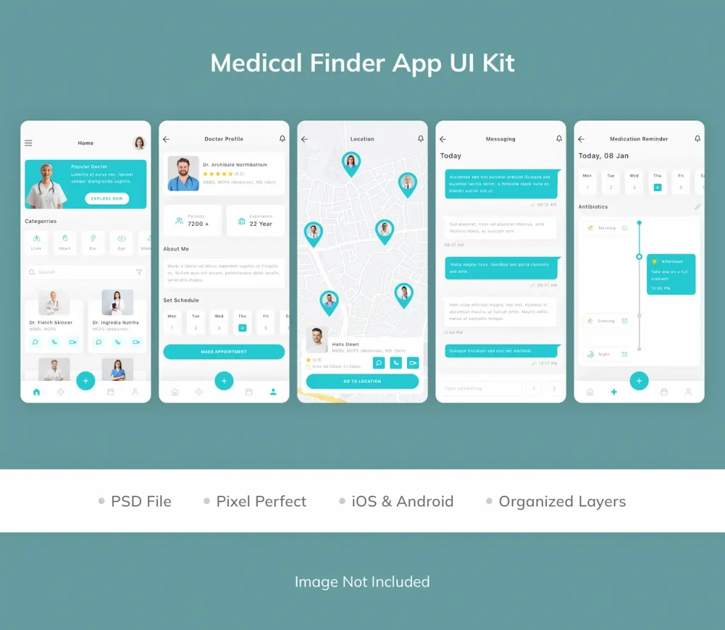 Designing User-Friendly Apps for Doctors, Patients, and Admins