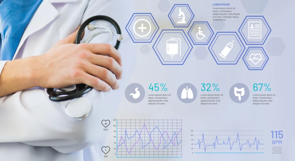 Healthcare apps by JurySoft enabling seamless data integration for better patient care.