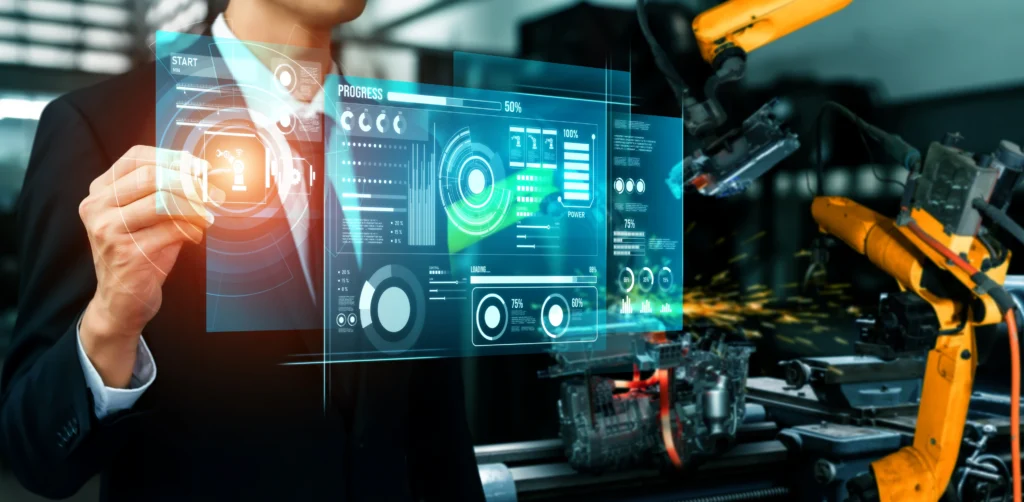 Aerospace traceability software for intelligent manufacturing and end-to-end tracking.