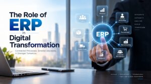 Discover how ERP supports digital transformation by connecting business processes, automating operations, centralizing data, and enabling smarter decisions.