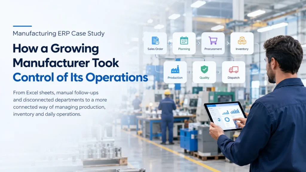 See how manufacturing ERP connects production, inventory, procurement and quality to improve visibility and streamline operations.