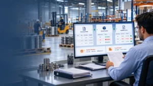 Learn how manufacturing ERP helps prevent purchase order, goods receipt, and supplier invoice mismatches through automated three-way matching and exception handling.