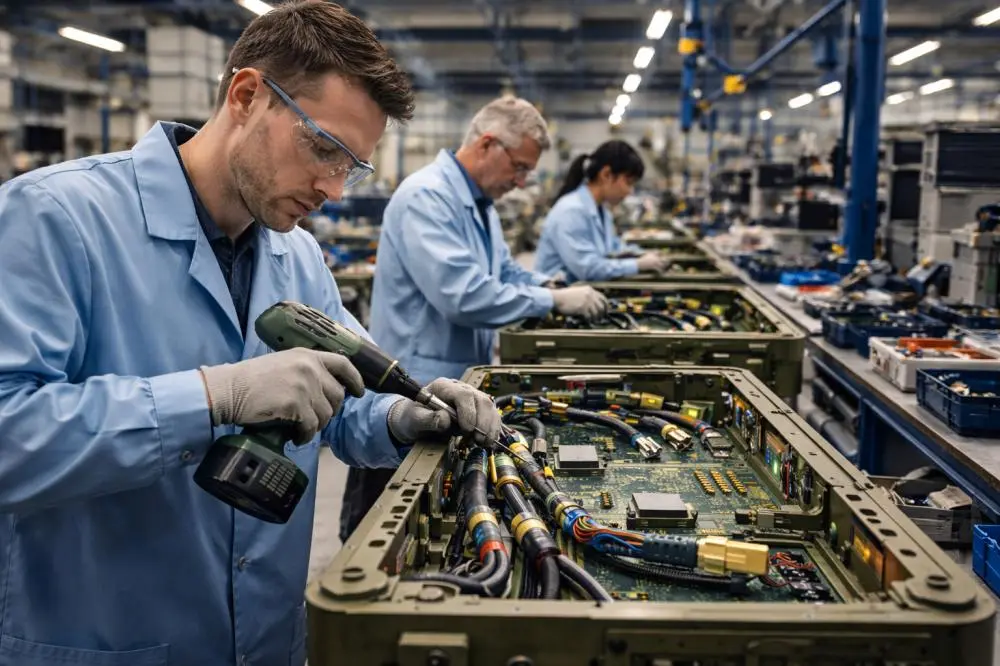 ERP for Defence Electronics Manufacturing
