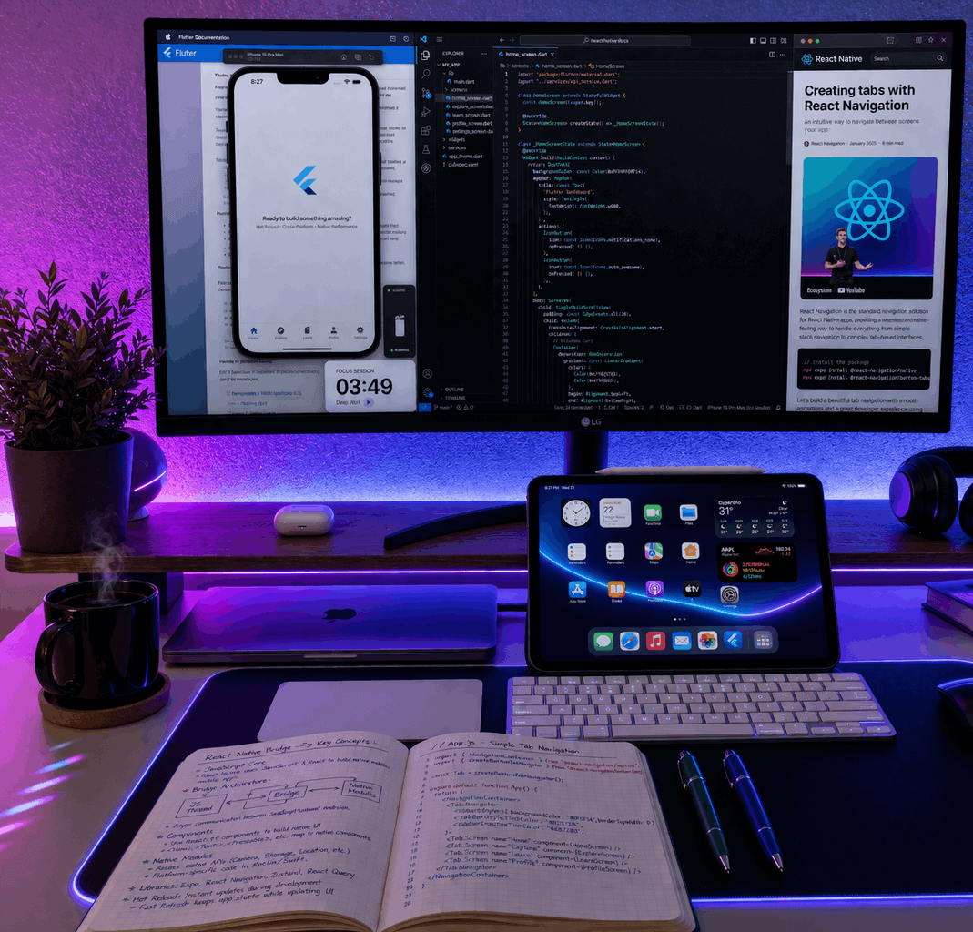 Flutter cross platform development